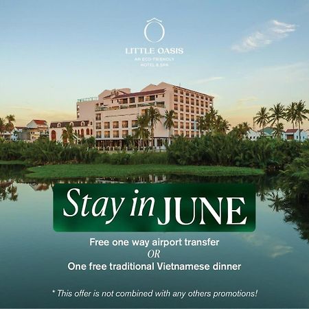 Little Oasis - An Eco Friendly Hotel & Spa Хой Ан Екстериор снимка